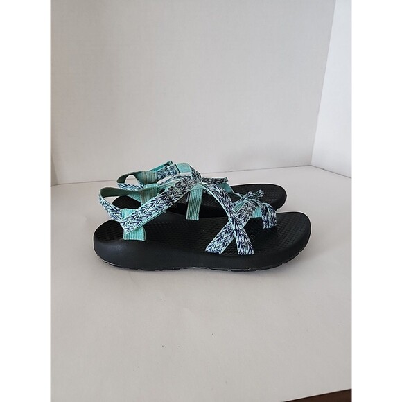 Athletic Works Water Shoes Women's Size 11 Green Strappy Sandals - Picture 1 of 8